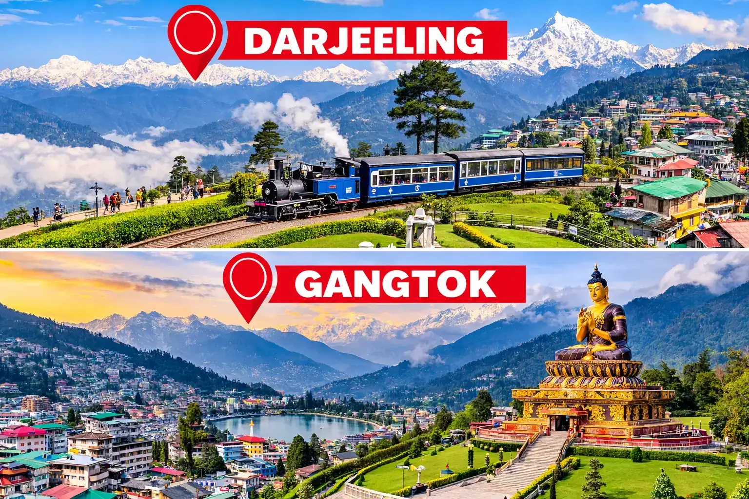 Darjeeling & Gangtok