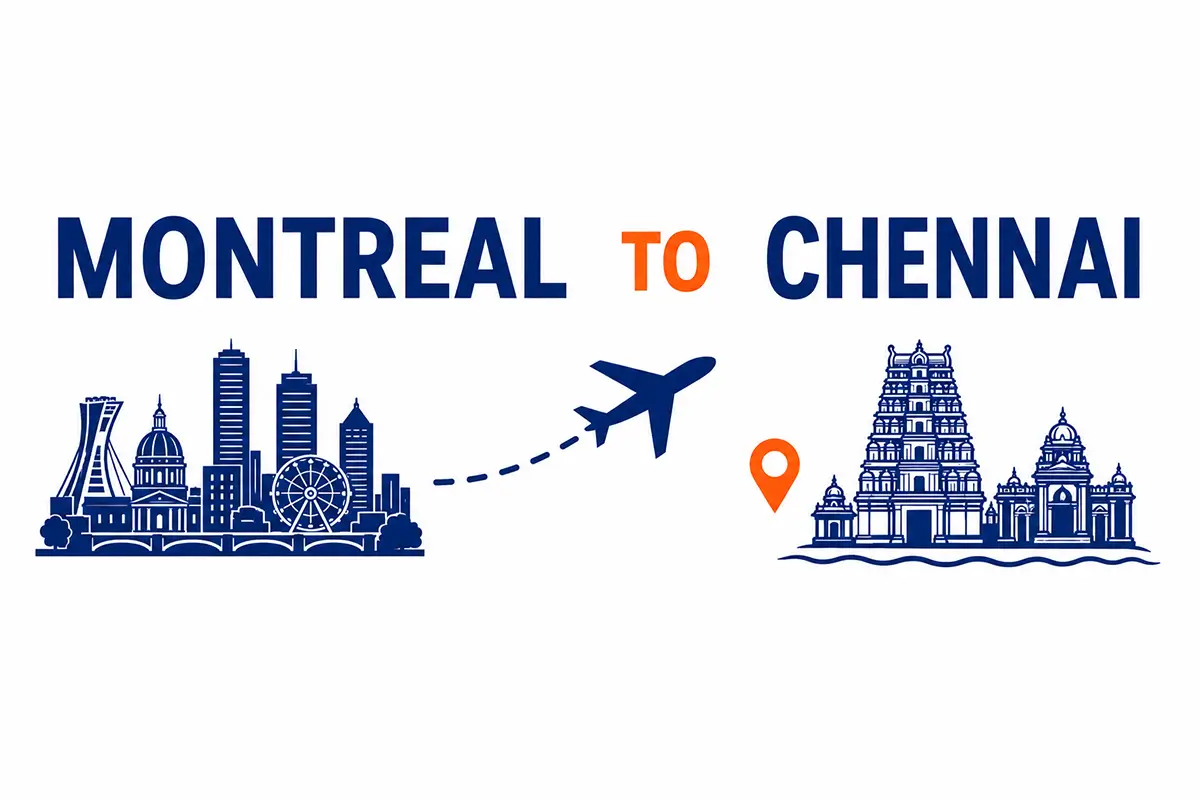 Montreal to Chennai Flights